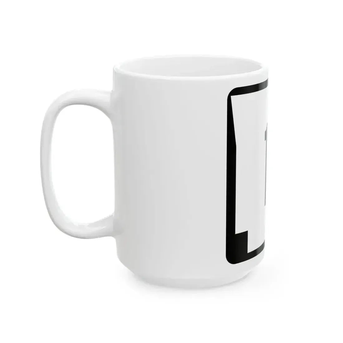 Arkansas 11 (Arkansas) (Road Sign) White Coffee Mug - Go Mug Yourself