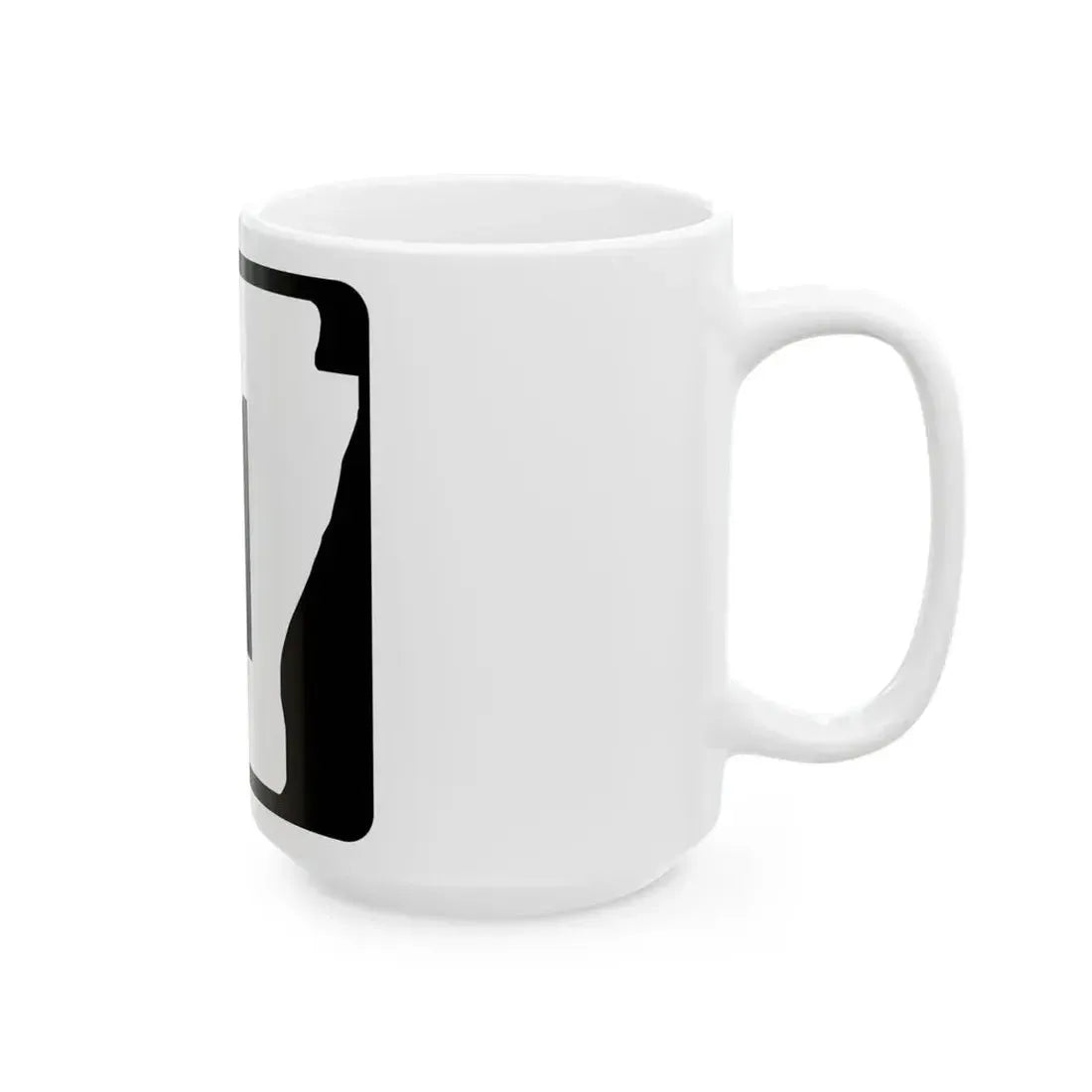 Arkansas 11 (Arkansas) (Road Sign) White Coffee Mug - Go Mug Yourself
