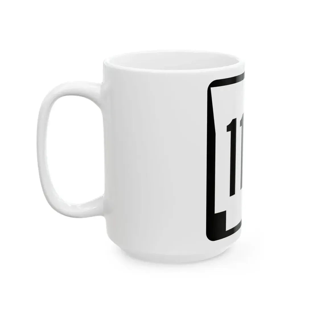 Arkansas 110 1970 (Arkansas) (Road Sign) White Coffee Mug - Go Mug Yourself