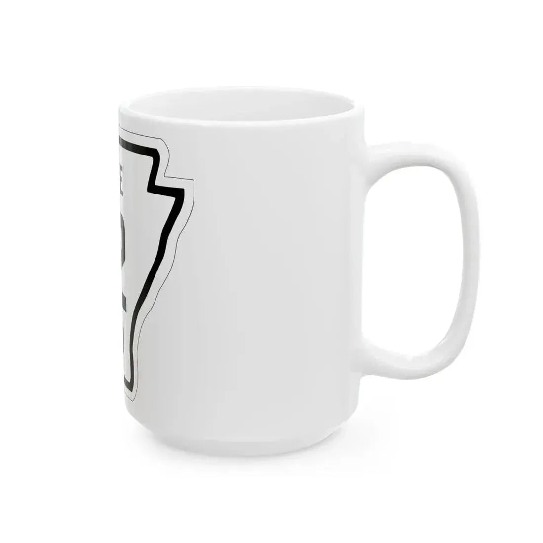 Arkansas 112 1926 (Arkansas) (Road Sign) White Coffee Mug - Go Mug Yourself