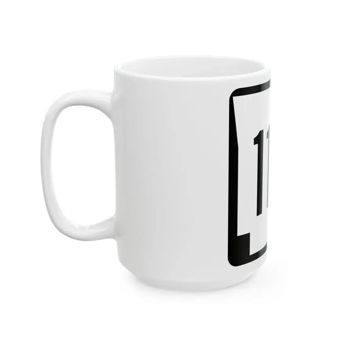 Arkansas 113 1970 (Arkansas) (Road Sign) White Coffee Mug - Go Mug Yourself