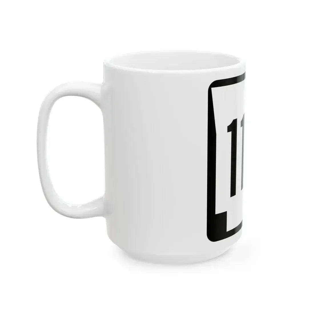 Arkansas 114 1970 (Arkansas) (Road Sign) White Coffee Mug - Go Mug Yourself