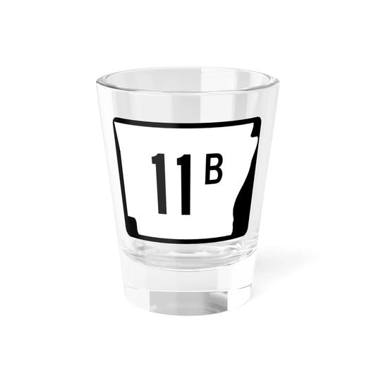 Arkansas 11B (Arkansas) (Road Sign) Shot Glass 1.5oz 1.5oz - Go Mug Yourself