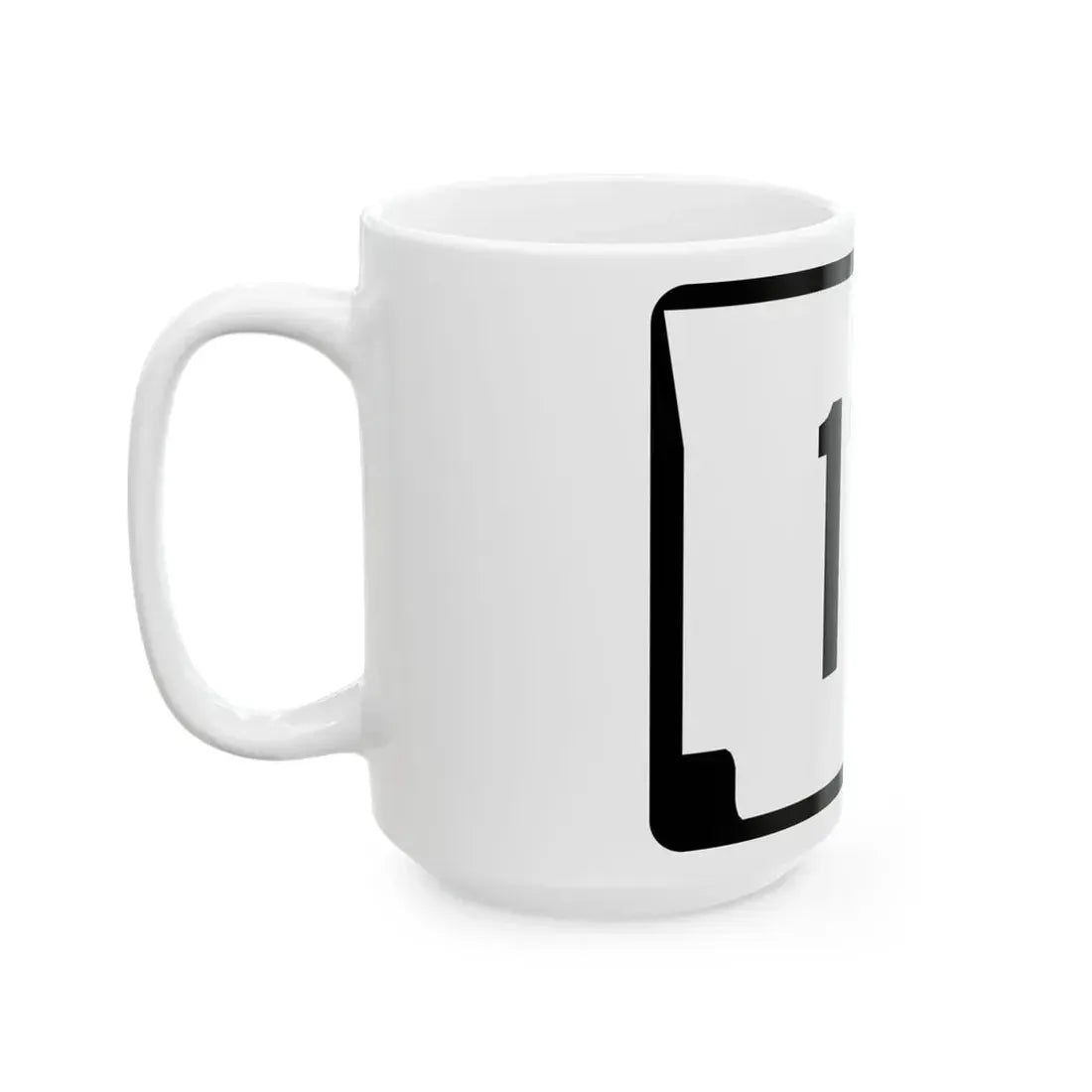 Arkansas 11B (Arkansas) (Road Sign) White Coffee Mug - Go Mug Yourself