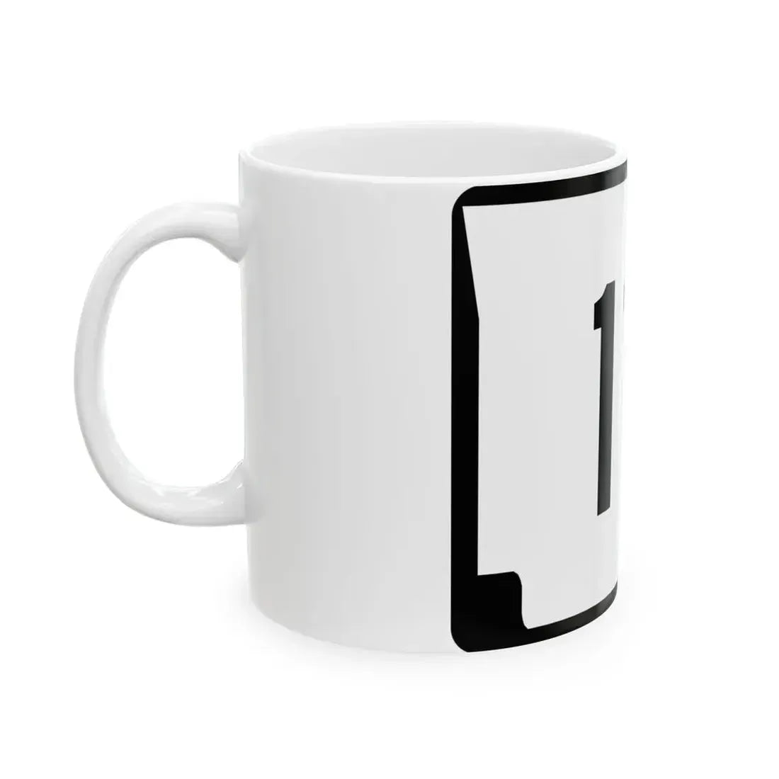 Arkansas 11B (Arkansas) (Road Sign) White Coffee Mug - Go Mug Yourself