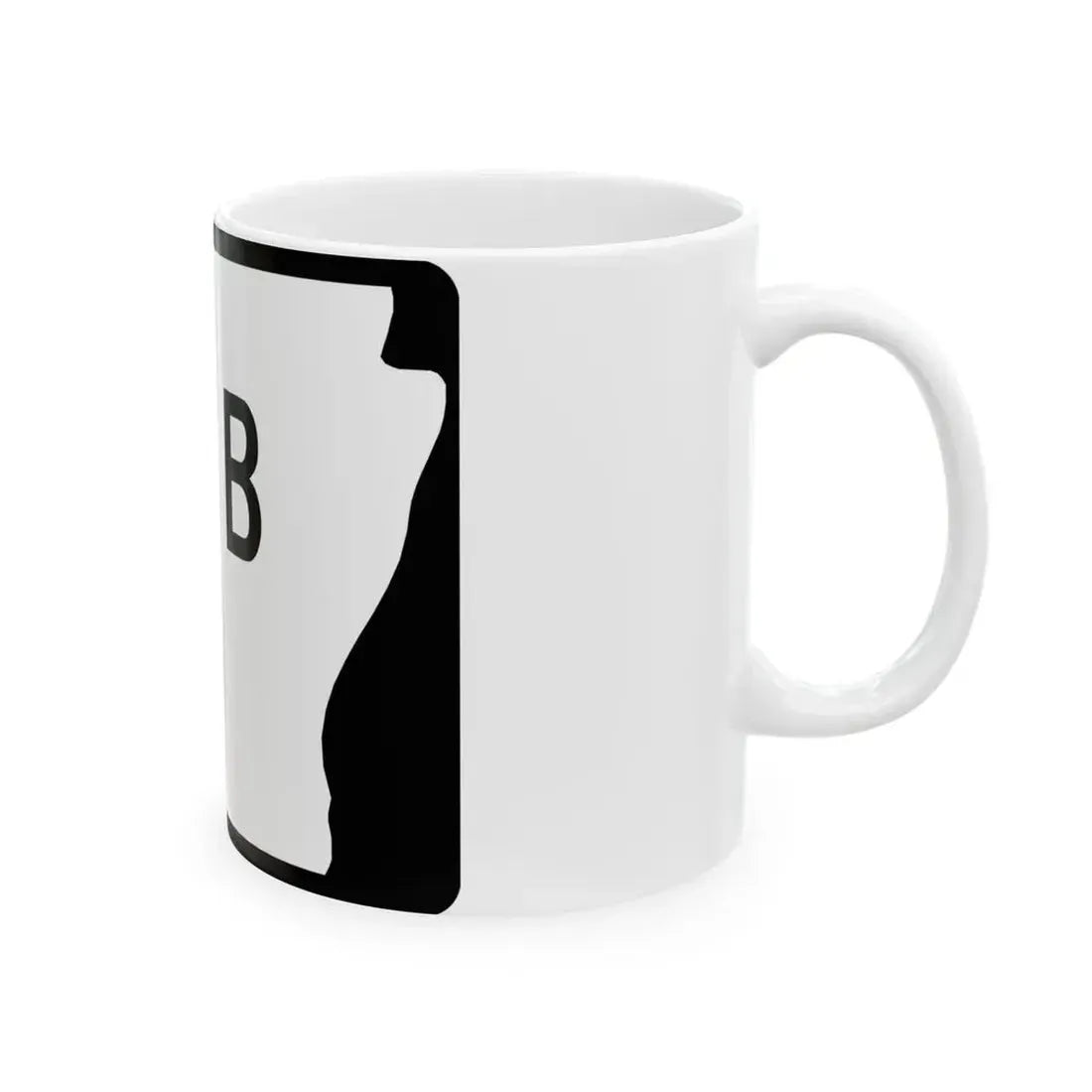 Arkansas 11B (Arkansas) (Road Sign) White Coffee Mug - Go Mug Yourself