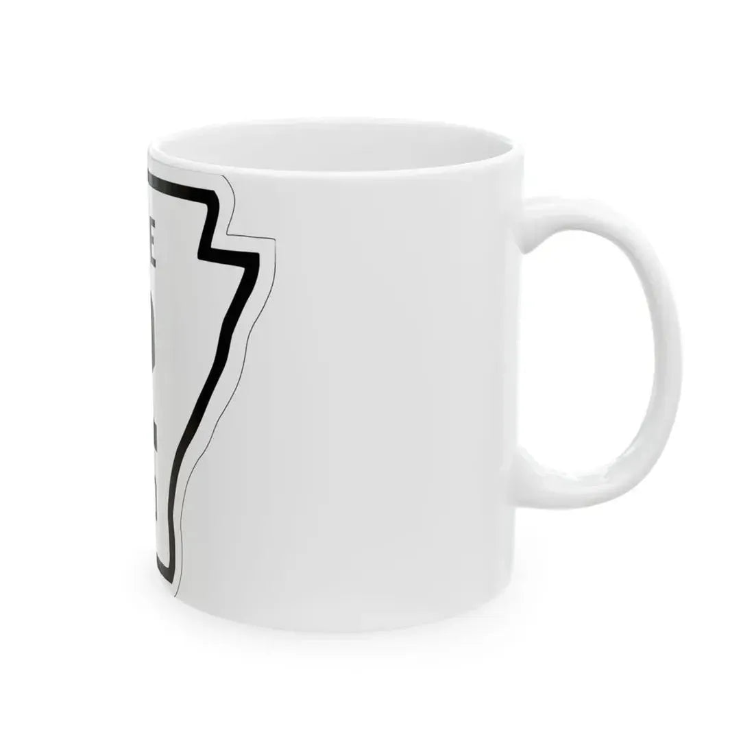 Arkansas 12 1926 (Arkansas) (Road Sign) White Coffee Mug - Go Mug Yourself