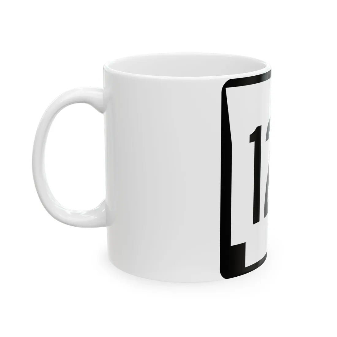 Arkansas 121 1970 (Arkansas) (Road Sign) White Coffee Mug - Go Mug Yourself