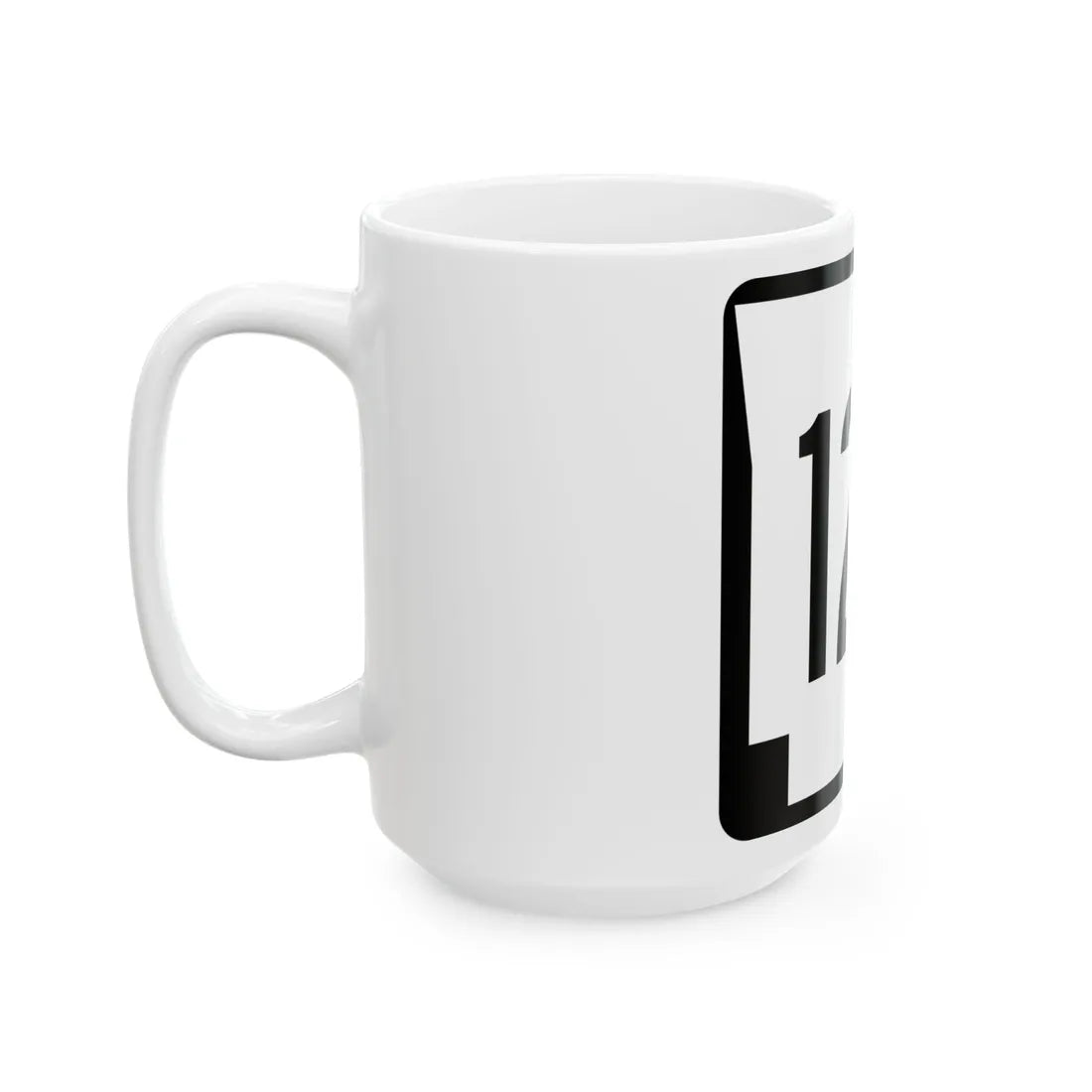 Arkansas 121 1970 (Arkansas) (Road Sign) White Coffee Mug - Go Mug Yourself