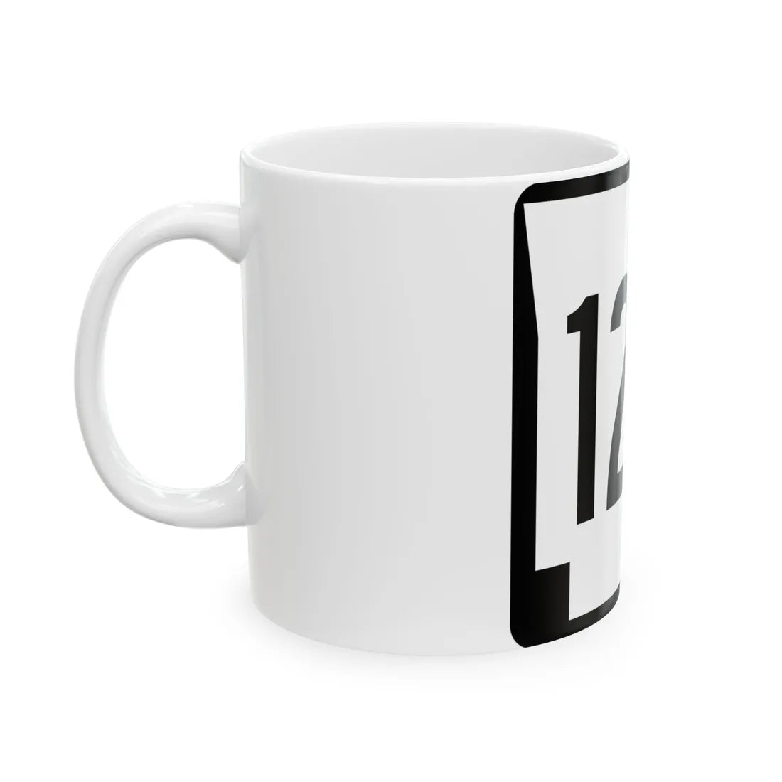 Arkansas 123 1970 (Arkansas) (Road Sign) White Coffee Mug - Go Mug Yourself