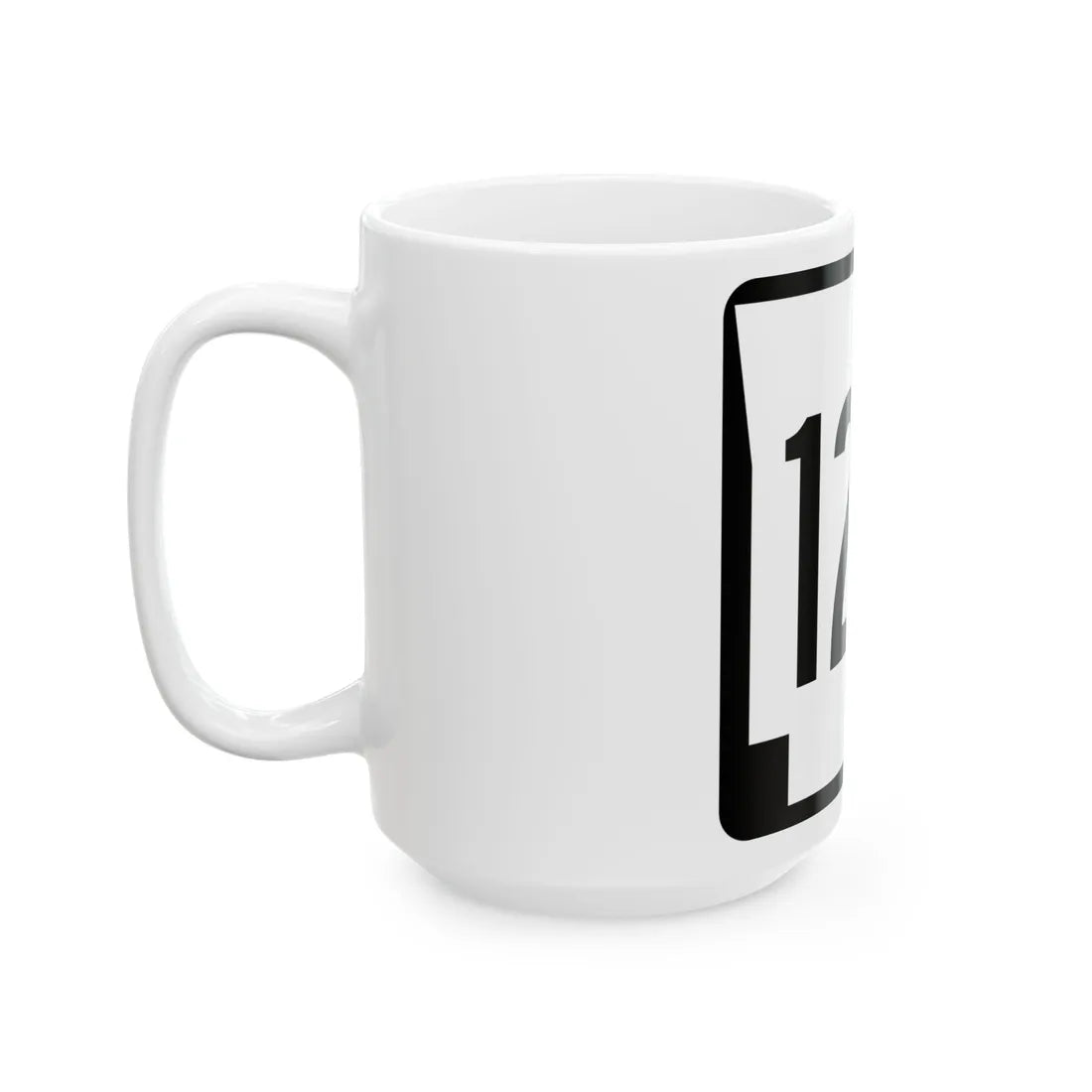 Arkansas 123 1970 (Arkansas) (Road Sign) White Coffee Mug - Go Mug Yourself