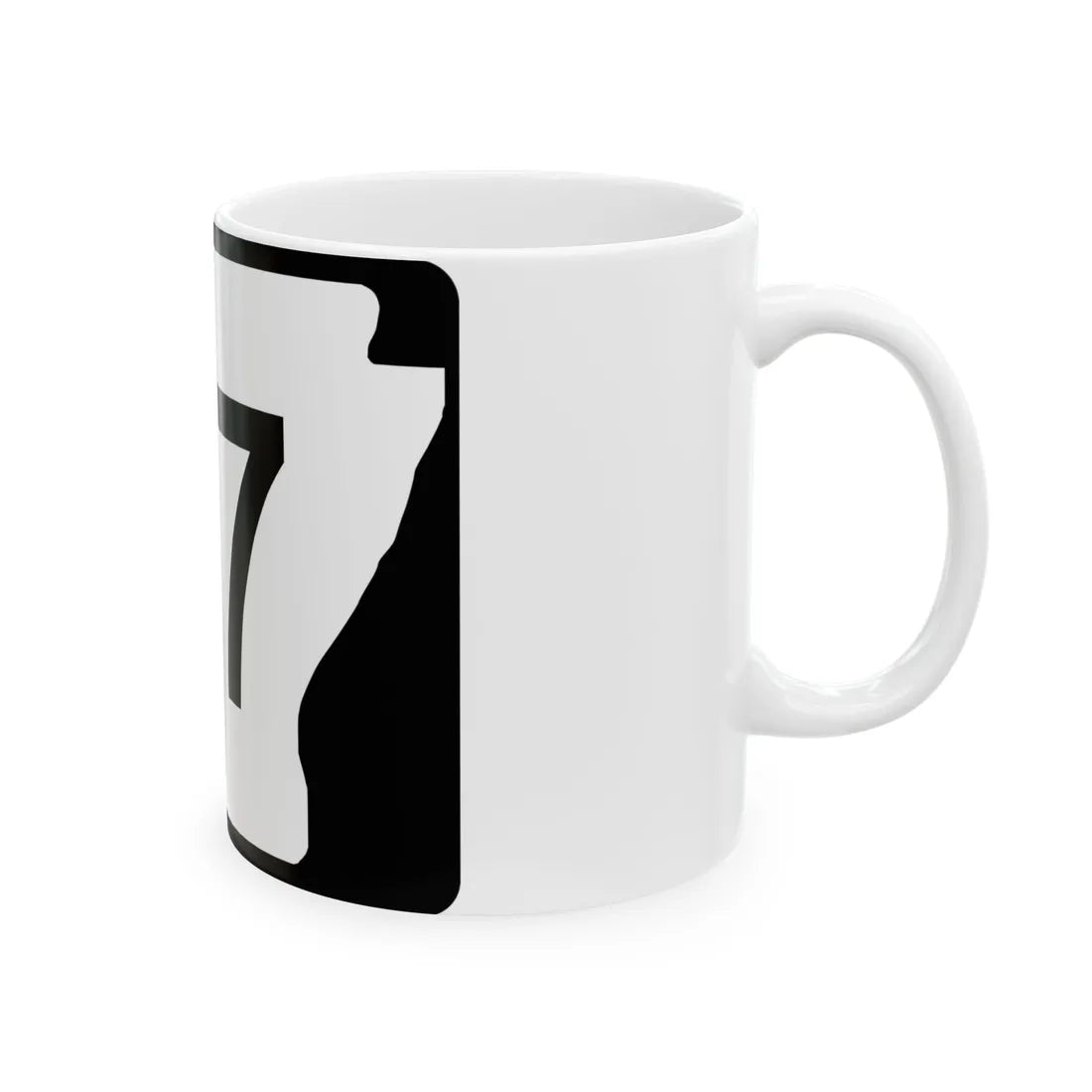 Arkansas 127 (Arkansas) (Road Sign) White Coffee Mug - Go Mug Yourself