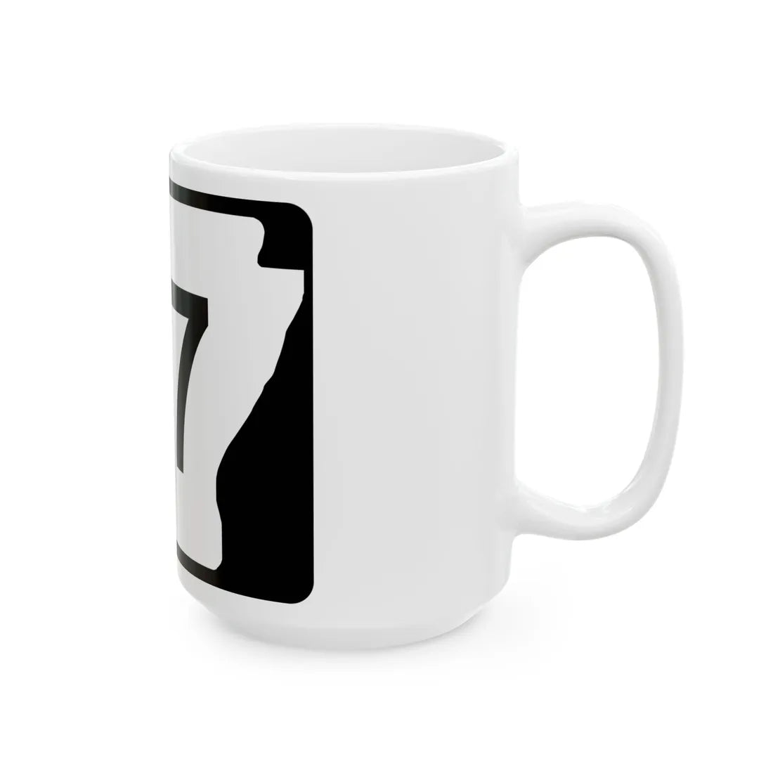 Arkansas 127 (Arkansas) (Road Sign) White Coffee Mug - Go Mug Yourself