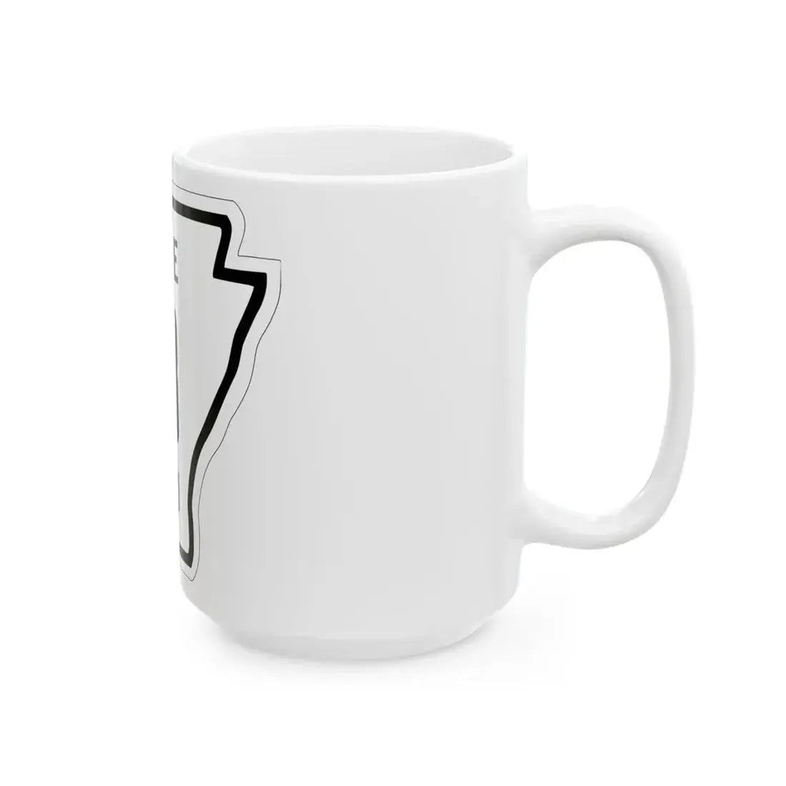 Arkansas 13 1926 (Arkansas) (Road Sign) White Coffee Mug - Go Mug Yourself