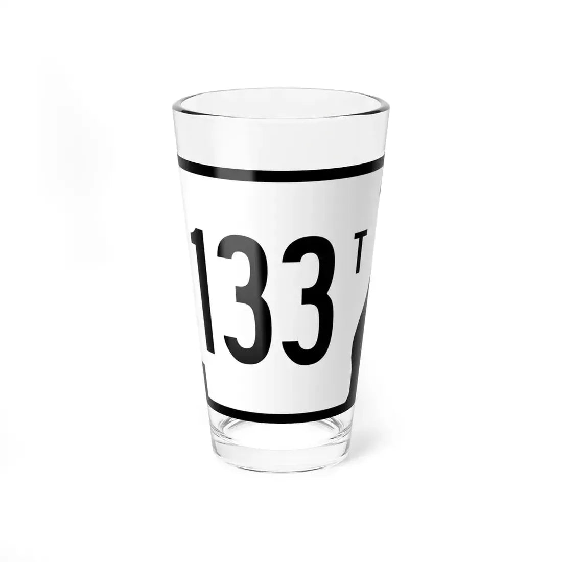 Arkansas 133T (Arkansas) (Road Sign) Pint Glss 16oz 16oz - Go Mug Yourself