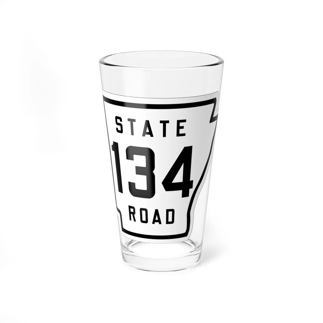 Arkansas 134 1926 (Arkansas) (Road Sign) Pint Glss 16oz 16oz - Go Mug Yourself