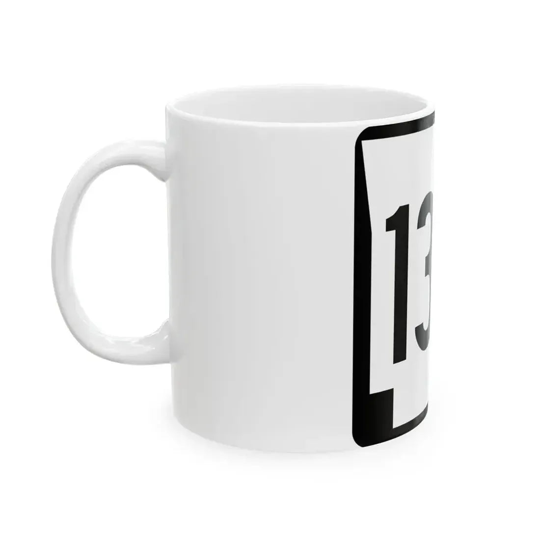 Arkansas 134 1970 (Arkansas) (Road Sign) White Coffee Mug - Go Mug Yourself