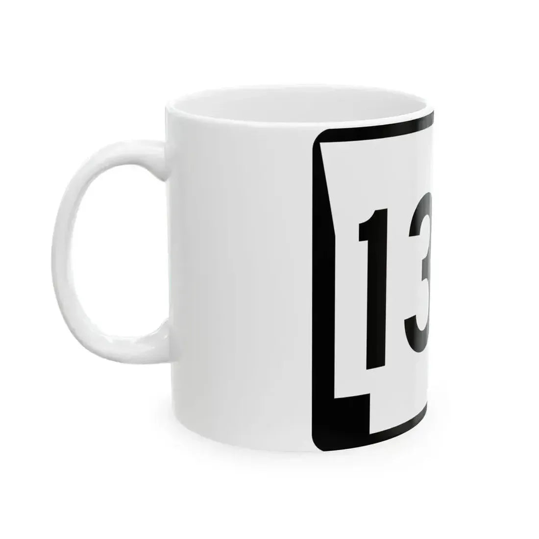 Arkansas 137S (Arkansas) (Road Sign) White Coffee Mug - Go Mug Yourself