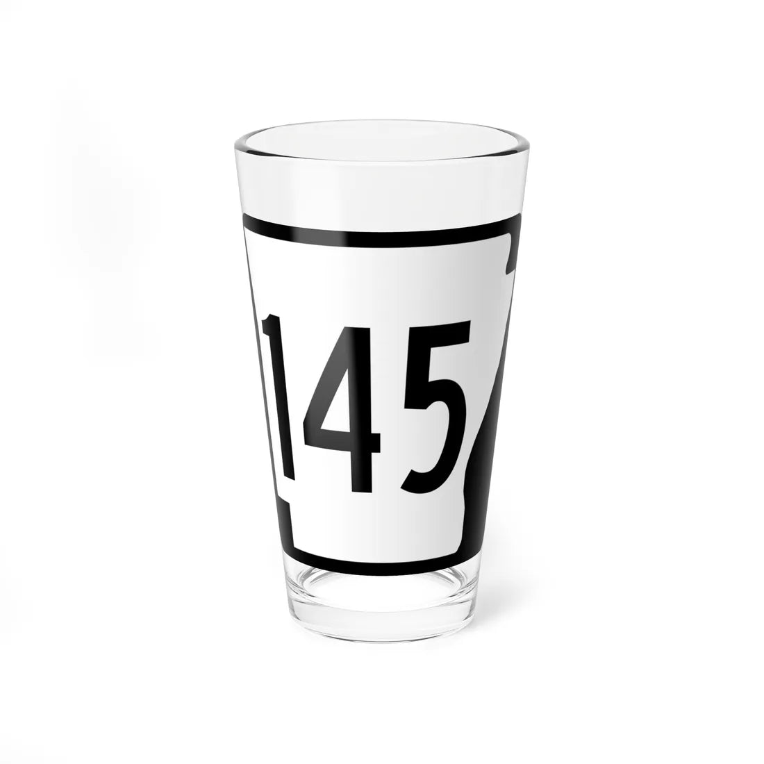 Arkansas 145 1970 (Arkansas) (Road Sign) Pint Glss 16oz 16oz - Go Mug Yourself