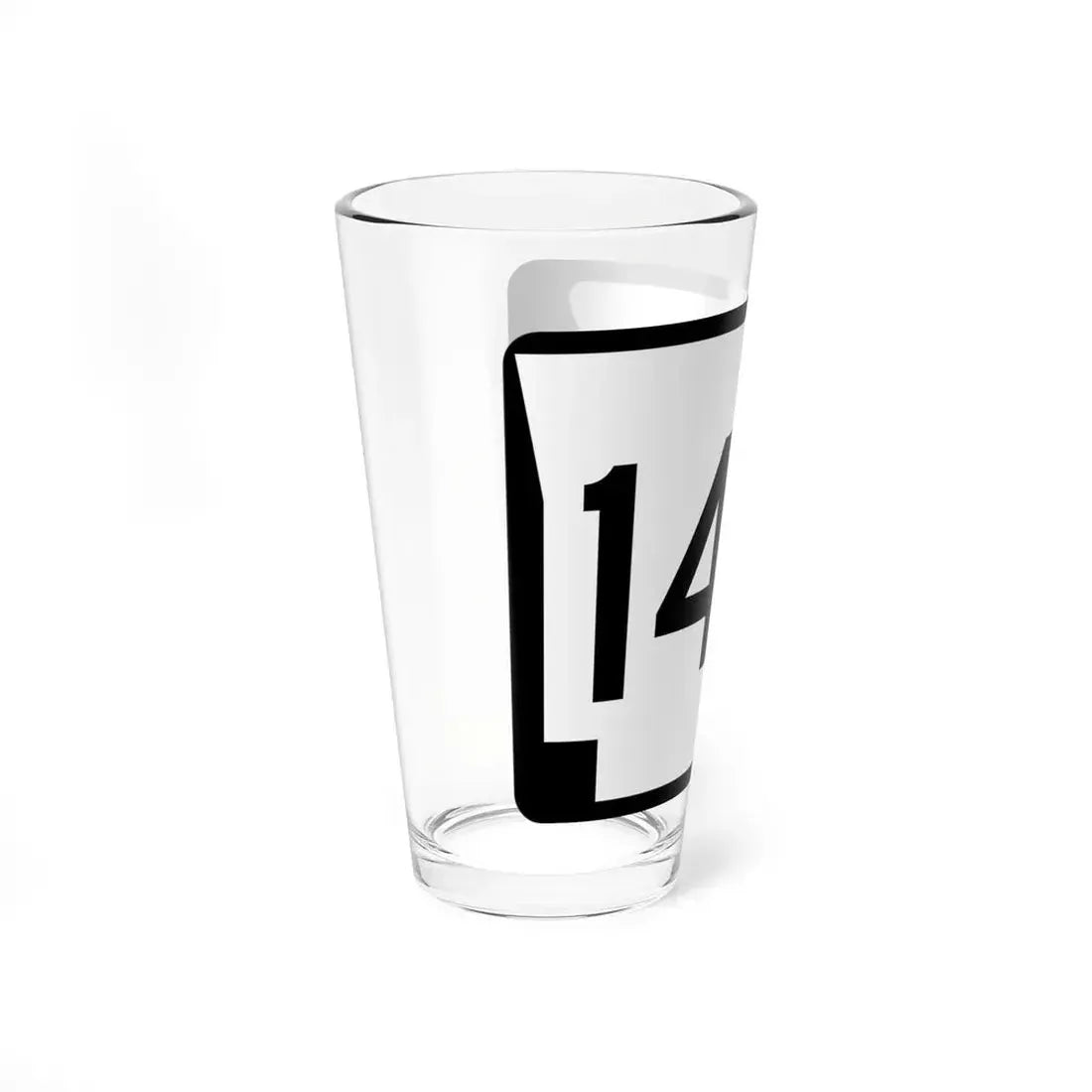 Arkansas 146 (Arkansas) (Road Sign) Pint Glss 16oz - Go Mug Yourself