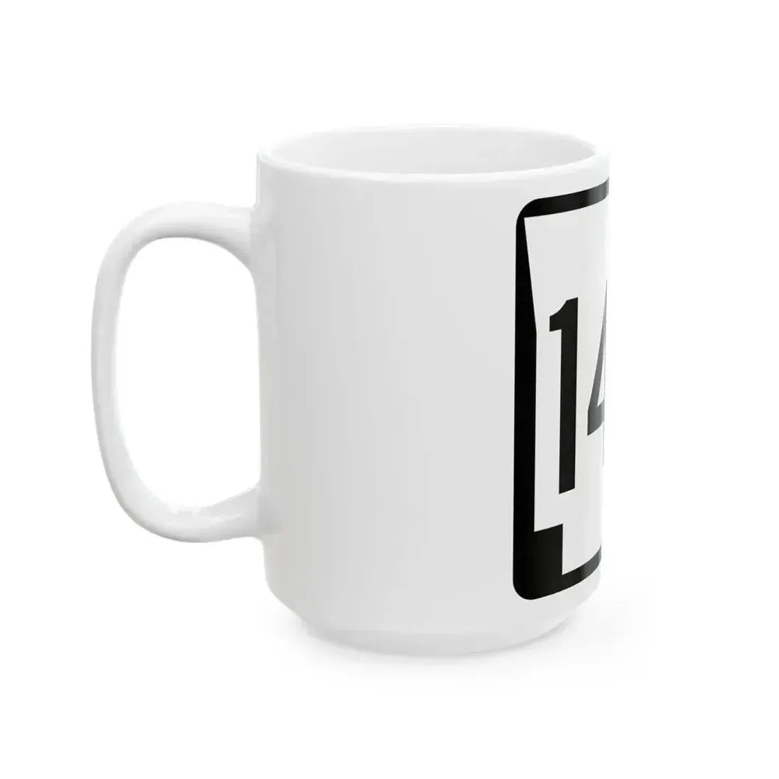 Arkansas 147 1970 (Arkansas) (Road Sign) White Coffee Mug - Go Mug Yourself