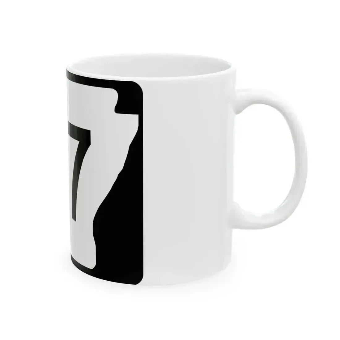 Arkansas 147 (Arkansas) (Road Sign) White Coffee Mug - Go Mug Yourself