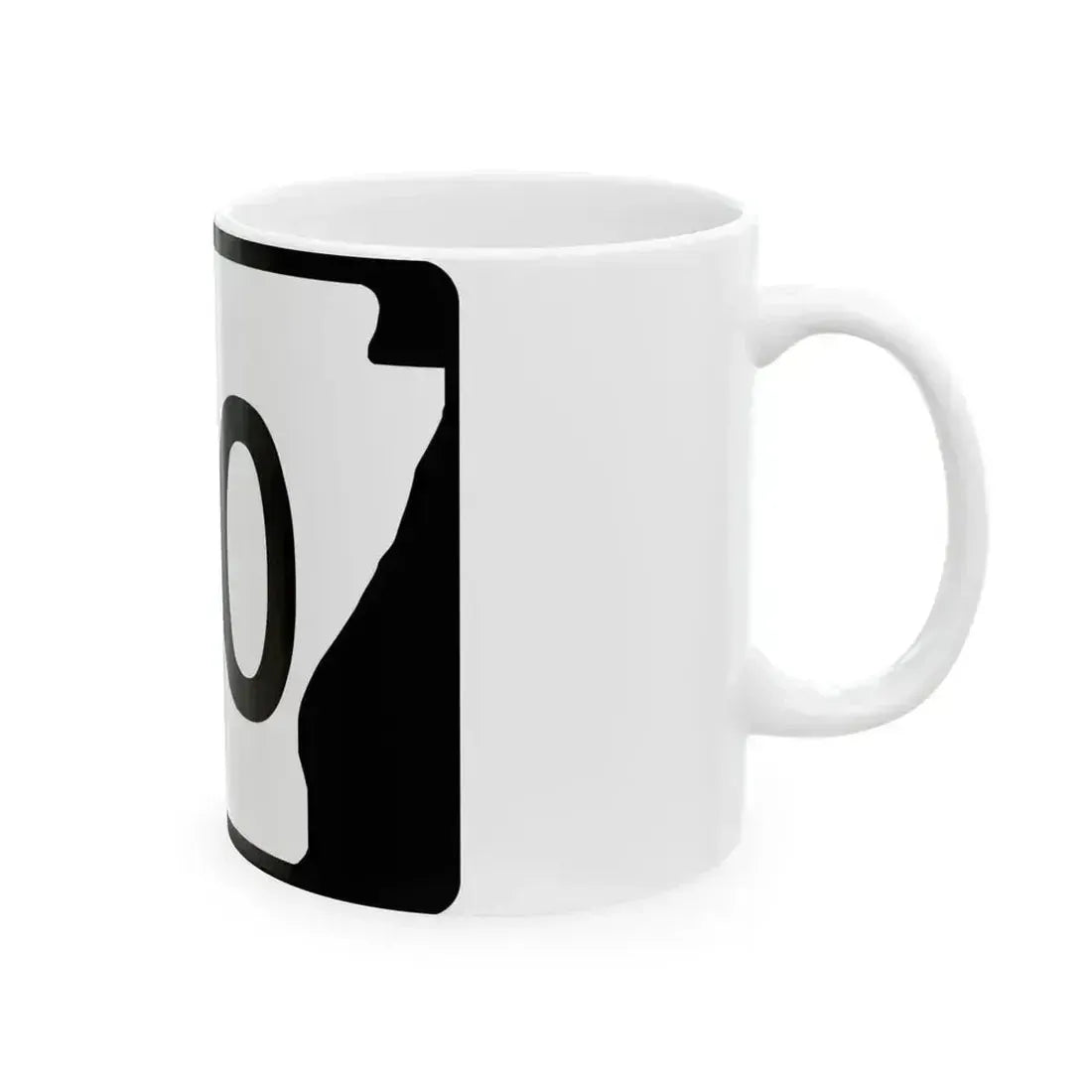 Arkansas 150 (Arkansas) (Road Sign) White Coffee Mug - Go Mug Yourself