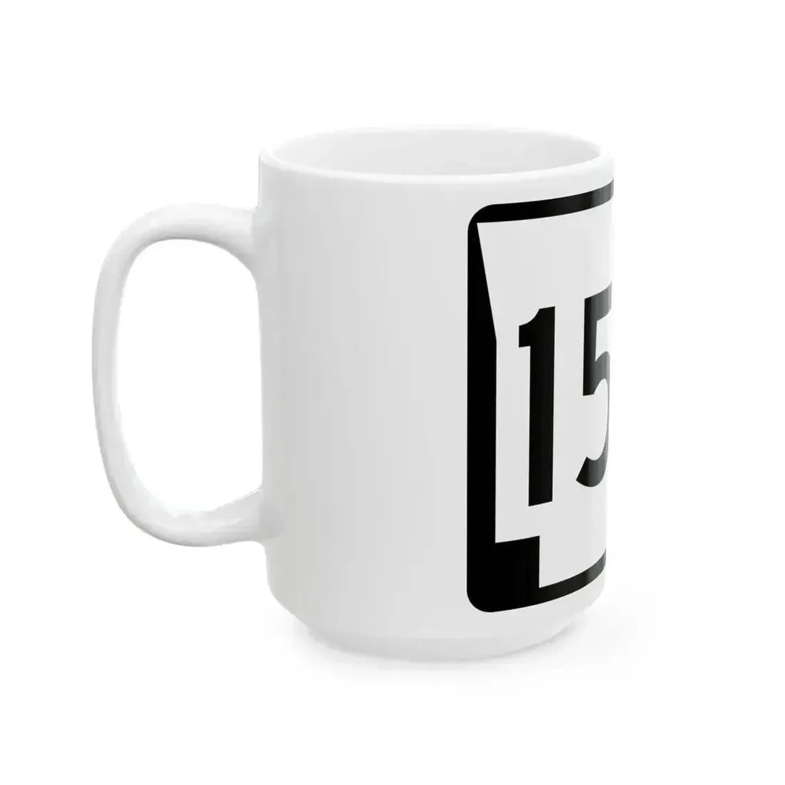 Arkansas 150S (Arkansas) (Road Sign) White Coffee Mug - Go Mug Yourself