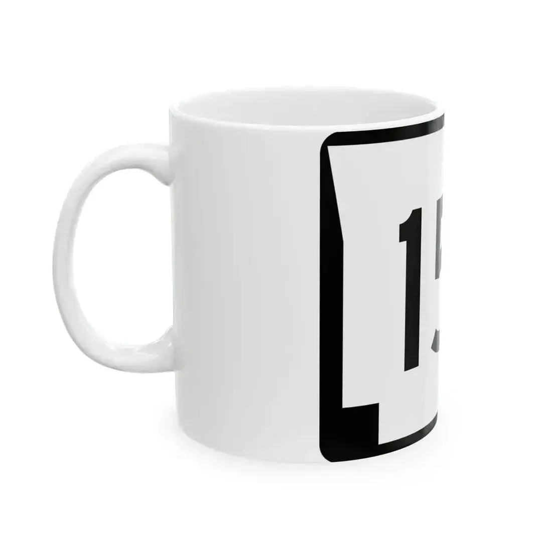 Arkansas 151 (Arkansas) (Road Sign) White Coffee Mug - Go Mug Yourself