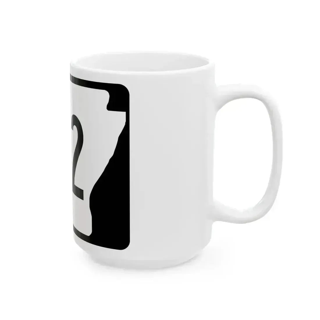 Arkansas 152 (Arkansas) (Road Sign) White Coffee Mug - Go Mug Yourself