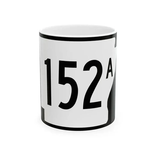 Arkansas 152A (Arkansas) (Road Sign) White Coffee Mug 11oz - Go Mug Yourself