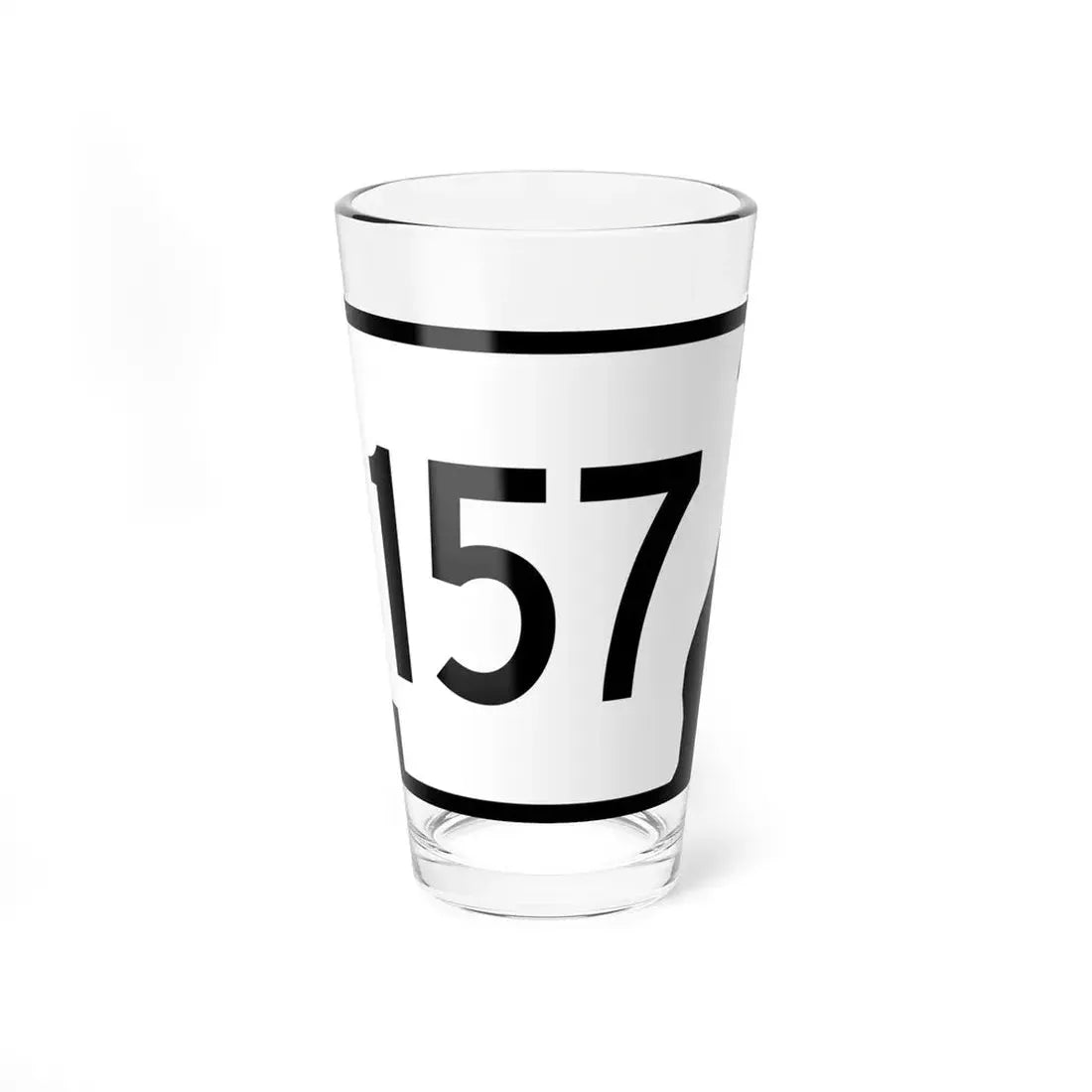 Arkansas 157 (Arkansas) (Road Sign) Pint Glss 16oz 16oz - Go Mug Yourself
