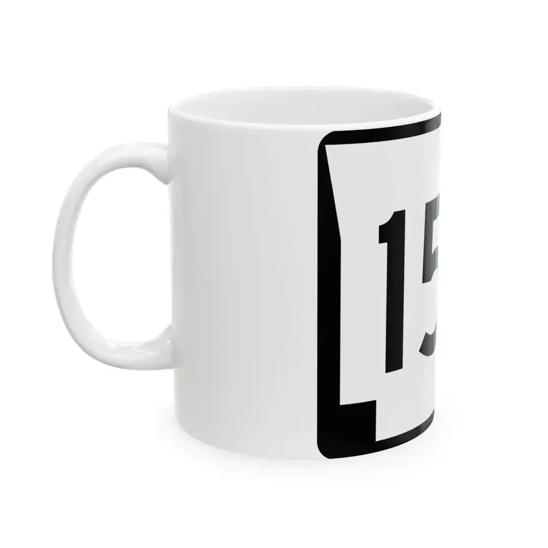 Arkansas 157 (Arkansas) (Road Sign) White Coffee Mug - Go Mug Yourself