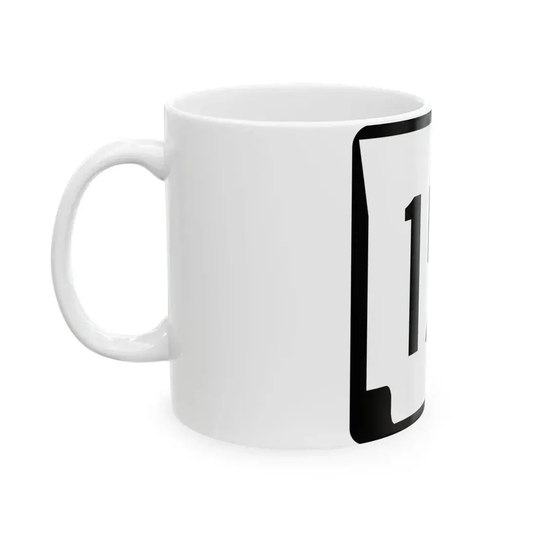 Arkansas 15B (Arkansas) (Road Sign) White Coffee Mug - Go Mug Yourself