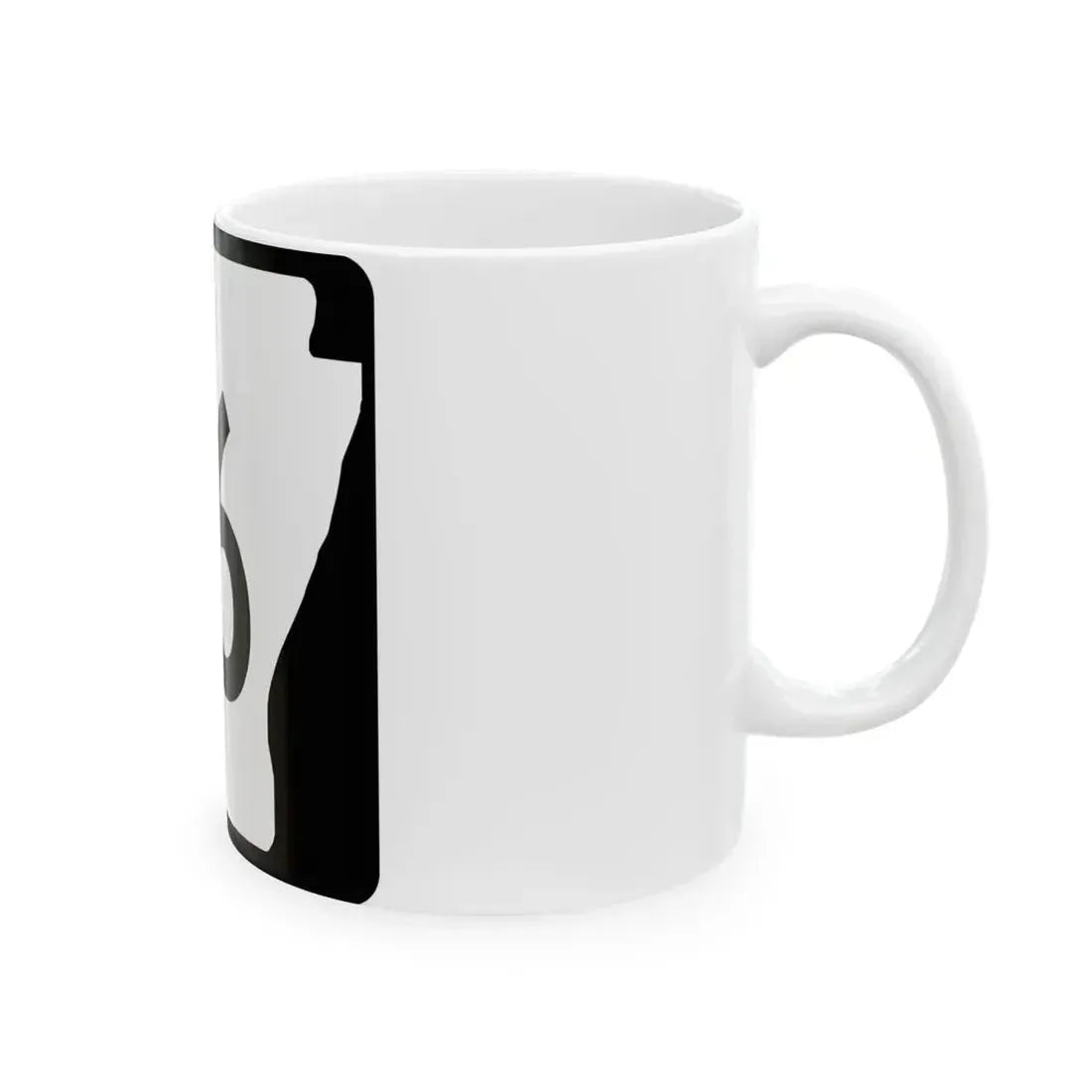 Arkansas 16 (Arkansas) (Road Sign) White Coffee Mug - Go Mug Yourself