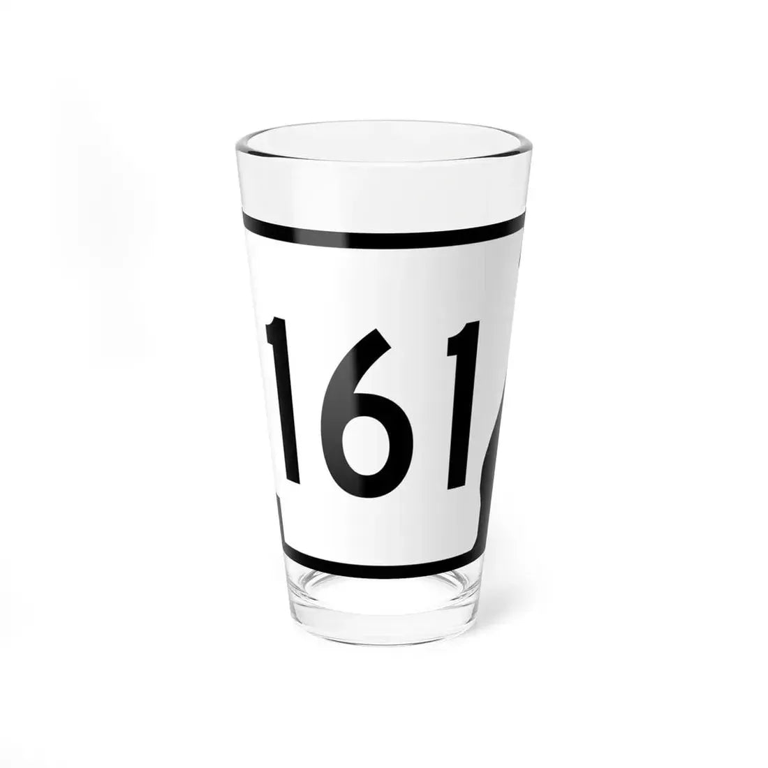 Arkansas 161 (Arkansas) (Road Sign) Pint Glss 16oz 16oz - Go Mug Yourself