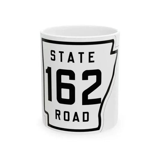 Arkansas 162 1926 (Arkansas) (Road Sign) White Coffee Mug 11oz - Go Mug Yourself