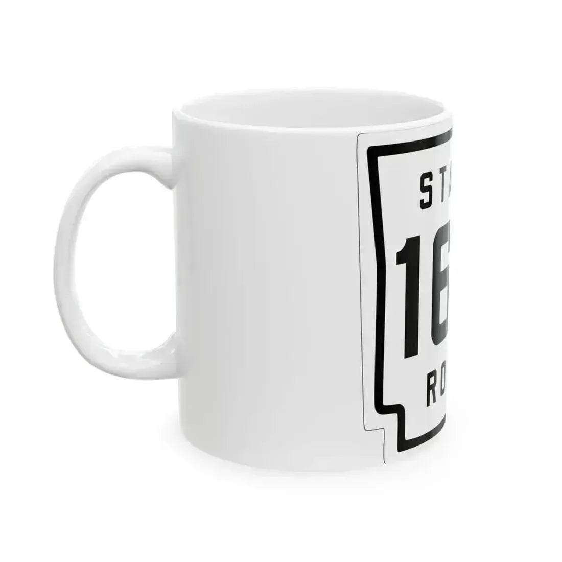 Arkansas 162 1926 (Arkansas) (Road Sign) White Coffee Mug - Go Mug Yourself