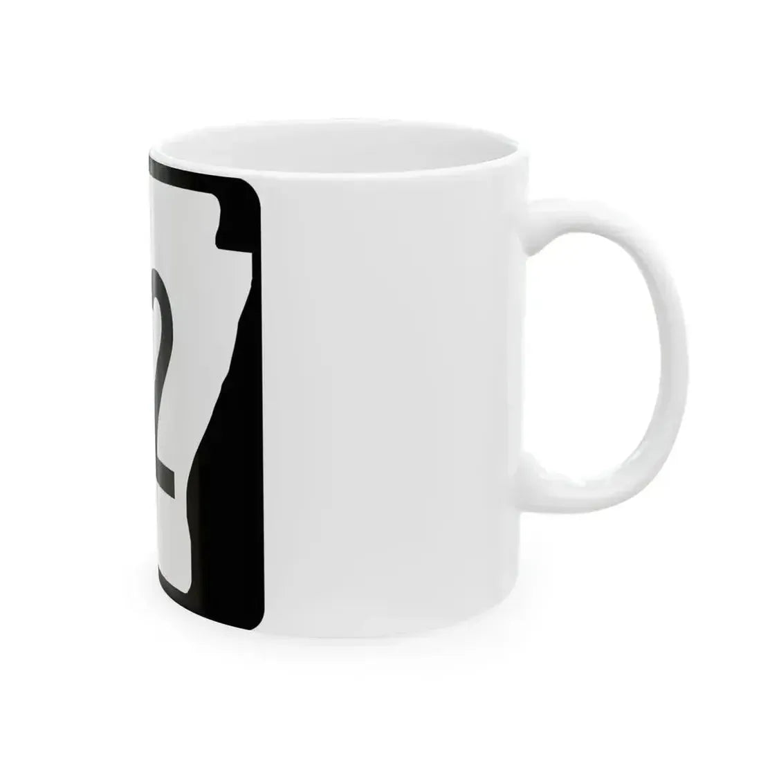 Arkansas 162 1970 (Arkansas) (Road Sign) White Coffee Mug - Go Mug Yourself
