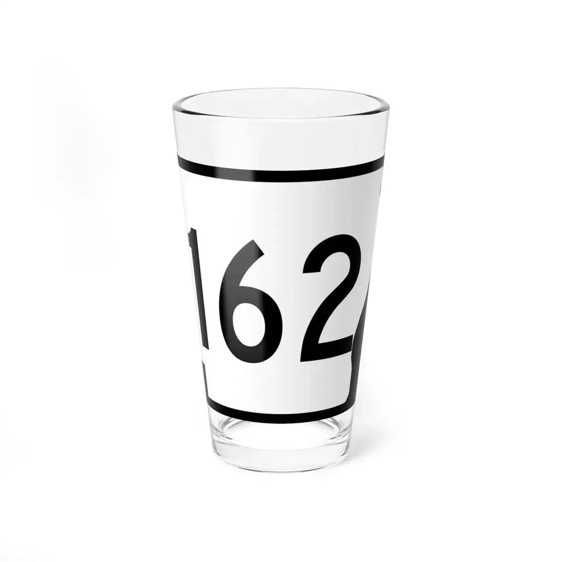Arkansas 162 (Arkansas) (Road Sign) Pint Glss 16oz 16oz - Go Mug Yourself
