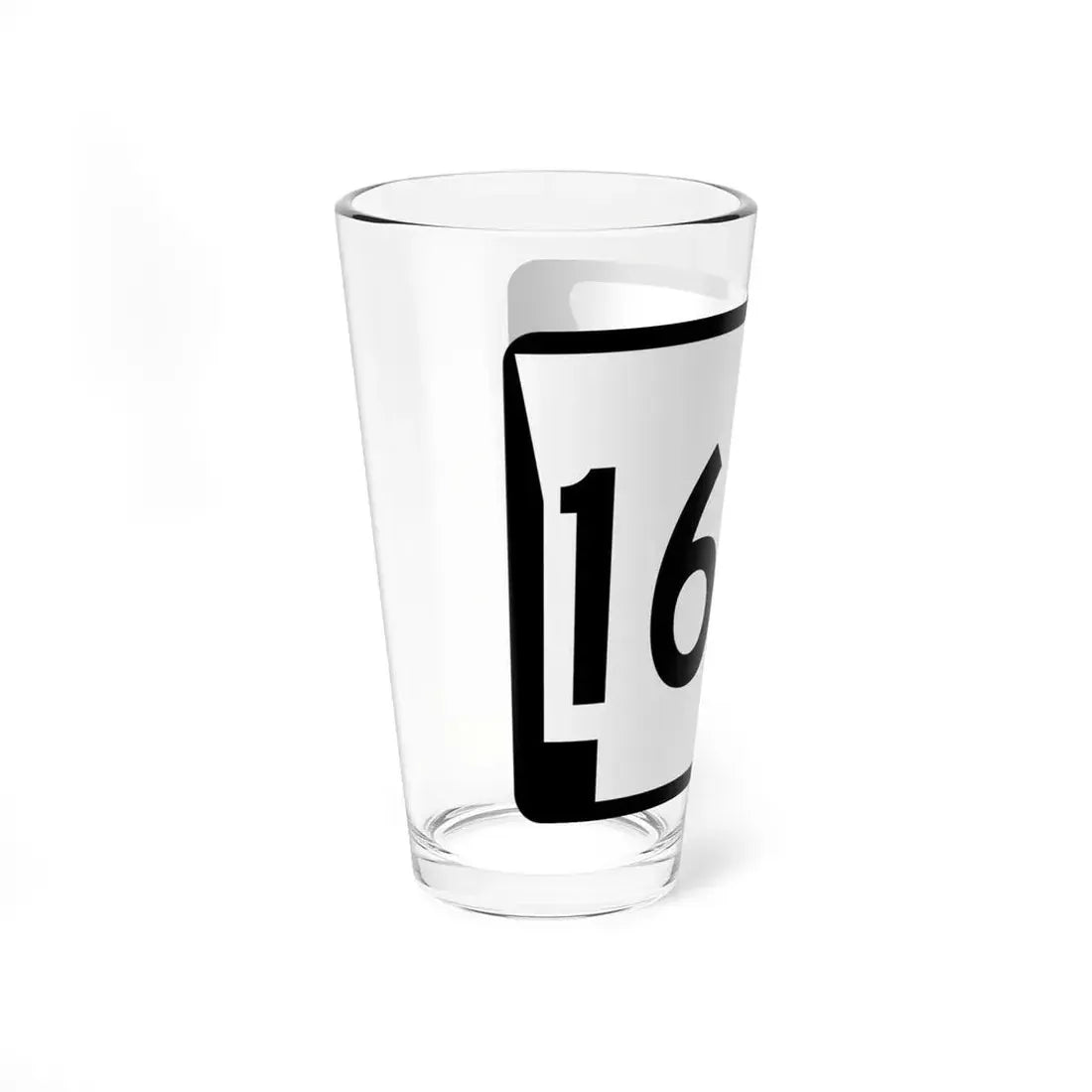Arkansas 163S (Arkansas) (Road Sign) Pint Glss 16oz - Go Mug Yourself