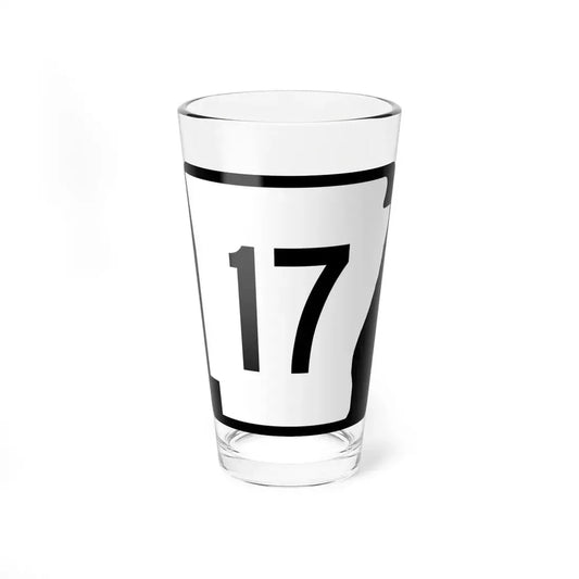 Arkansas 17 (Arkansas) (Road Sign) Pint Glss 16oz 16oz - Go Mug Yourself