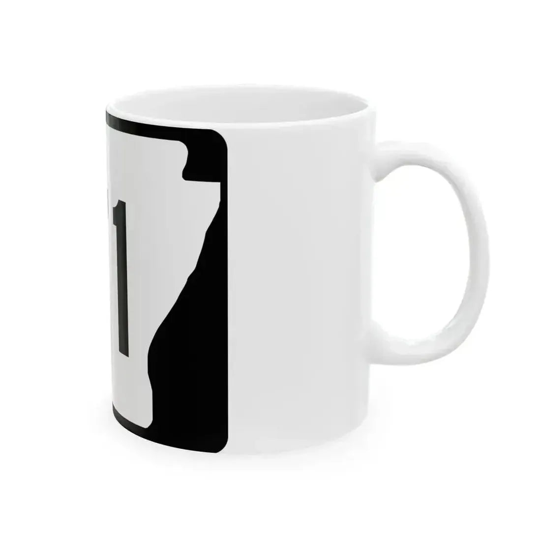 Arkansas 171 (Arkansas) (Road Sign) White Coffee Mug - Go Mug Yourself