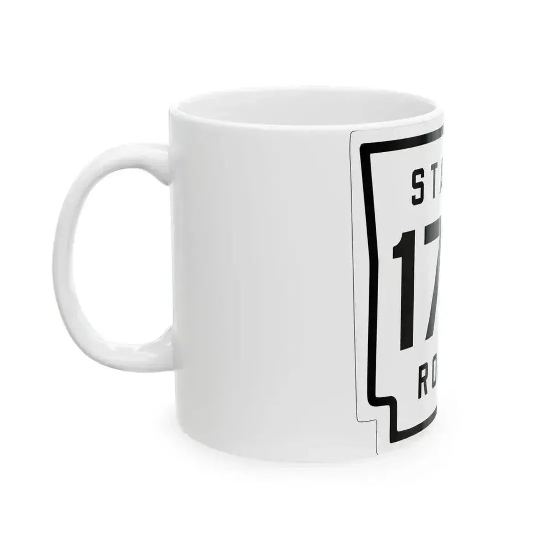 Arkansas 172 1926 (Arkansas) (Road Sign) White Coffee Mug - Go Mug Yourself