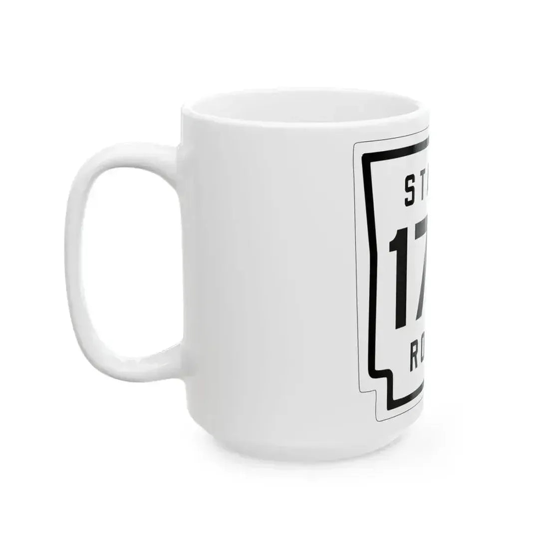 Arkansas 172 1926 (Arkansas) (Road Sign) White Coffee Mug - Go Mug Yourself