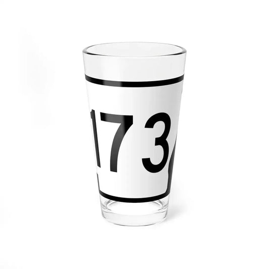 Arkansas 173 (Arkansas) (Road Sign) Pint Glss 16oz 16oz - Go Mug Yourself