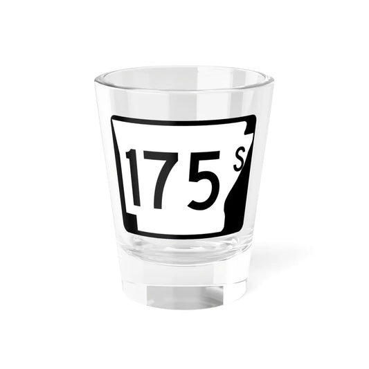 Arkansas 175S (Arkansas) (Road Sign) Shot Glass 1.5oz 1.5oz - Go Mug Yourself