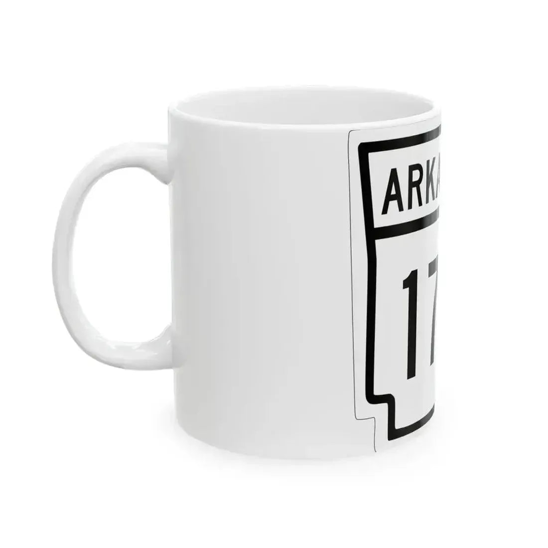Arkansas 179 1948 (Arkansas) (Road Sign) White Coffee Mug - Go Mug Yourself
