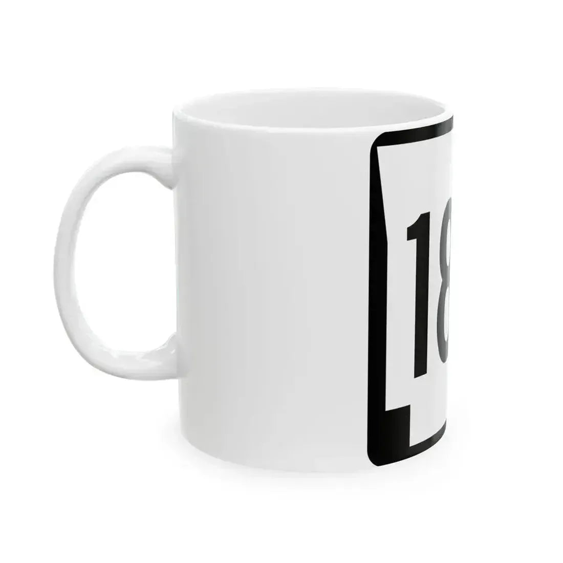 Arkansas 182 1970 (Arkansas) (Road Sign) White Coffee Mug - Go Mug Yourself