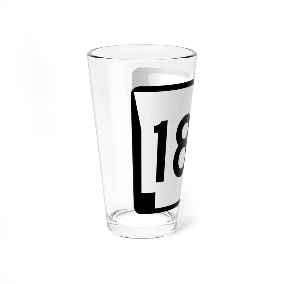 Arkansas 184 (Arkansas) (Road Sign) Pint Glss 16oz - Go Mug Yourself